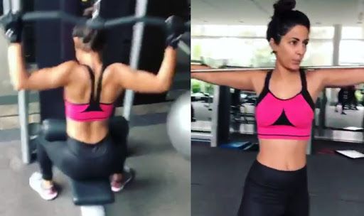 Bigg Boss 11 Finalist Hina Khan's Hot Workout in Gym is All About