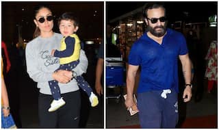 Taimur Ali Khan, Kareena Kapoor Khan & Saif Ali Khan Are Back From London (See Pictures)