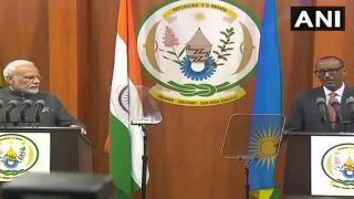 PM in Africa: Rwanda President Paul Kagame Personally Receives Narendra Modi; Both Countries Witness Signing of Agreements