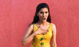 Sapna Choudhary Shows Off Her Dancing Prowess on    Teri Aakhya Ka Yo Kajal    in This Video