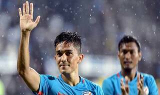 Indian Football Captain Sunil Chhetri Wins 2017 AIFF Player of The Year Award