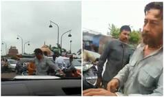 Jackie Shroff Becomes Real Life Cop to Clear Traffic in Lucknow (See Viral Video)