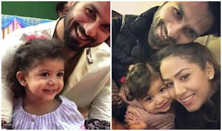 Misha Kapoor Surprises Shahid Kapoor on the Sets of Batti Gul Meter Chalu - See Pic