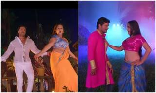 Khesari Lal Yadav And Kajal Raghwani Are Hotness Personified in Sarso ke Sagiya, Watch Sizzling Video
