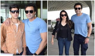 Bobby Deol's Camera Shy Son Aryaman Deol Doesn't Seem to be Pleased With The Paparazzi      See Pics