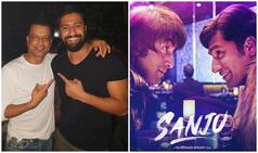 Sanju: What Happens When Reel Kamli Vicky Kaushal Meets Sanjay Dutt's Real Friend Paresh Ghelani - See Pic