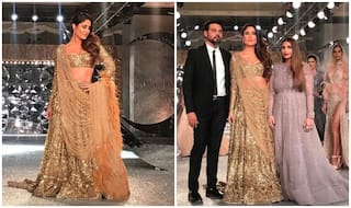 Kareena Kapoor Khan Dazzles As a Showstopper in a 30 Kg Gold Lehenga