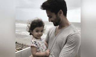 Shahid Kapoor Enjoys Sea Breeze With His Little Munchkin Misha; View Pic
