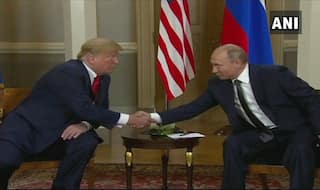 Donald Trump Meets Russian President Vladimir Putin; Begins Talks