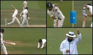 Pope Takes Brilliant Catch to Dismiss Kohli, DRS Fails India Captain