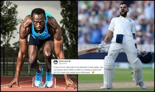 Kohli Challenges Bolt, Sprinter Puts Favourite Spikes on The Line