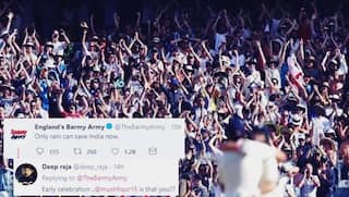 'Rain Can Save India': Barmy Army's Strange Tweet Gets Mocked  After Kohli & Co Thrash Hosts