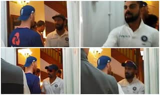Dressing Room Cam! Kohli & Co Shake Hands With English Team After Thrashing Them