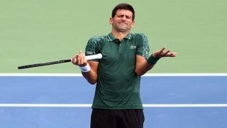 Rain Slows Novak Djokovic in Cincinnati, Stephens Ousted