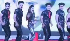 Sapna Choudhary Will Make Your Head Turn With Her Latke Jhatke on Dil Chori During Stage Performance; Watch