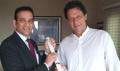 Indian Cricket Team Gifts Signed Bat To Pakistan PM-Elect Imran Khan