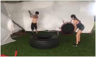 Ishaan Khatter and Janhvi Kapoor Vigorously Workout at The Gym, The Perfect Workout Buddies