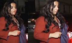 VIDEO: दुपट्टे से अपना पेट छिपाने वाली विद्या बालन प्रेग्नेंट है? ये वीडियो देखकर आप भी यही कहेंगे