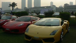 2012 Parx Supercar Show hosts Ferraris Lamborghinis among others