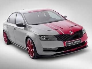 Skoda shows off more of Rapid Sport Concept