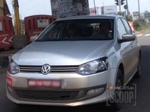 Exclusive: 2014 Volkswagen Polo facelift caught on test in India