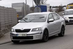 2013 Skoda Octavia vRS spied