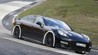 Next-generation Porsche Panamera spied for the first time