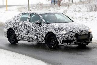 Spied: Audi A3 based sedan
