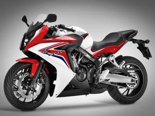 Honda CBR650F spotted at a dealership before official launch