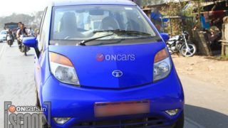Exclusive: 2013 Tata Nano caught on test!