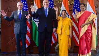 2+2 Dialogue: India, US Ink Key Defence Pact, Send Stern Message to Pak, Discuss H-1B Visa Issue And New Delhi's NSG Bid