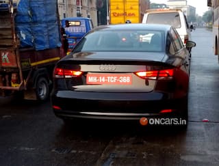 Upcoming Audi A3 sedan spied in India