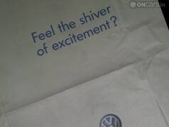 Volkswagen fixes a vibrator at the back of some newspapers