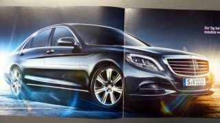 Leaked: 2014 Mercedes-Benz S-Class brochure