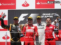 2012 Formula 1: Alonso triumphs in Valencia, Michael Schumacher on Podium