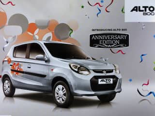 Maruti Suzuki Alto 800 Anniversary Edition launched in India at Rs 3.12 lakh