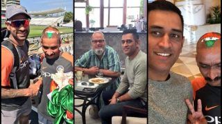 After Shikhar Dhawan, Super Fan Sudhir Gautam Has Breakfast With Former Indian Captain MS Dhoni After Asia Cup 2018 Win Over Bangladesh - PICS