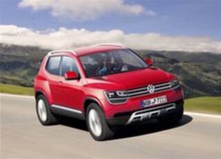 Volkswagen Taigun compact SUV rendered