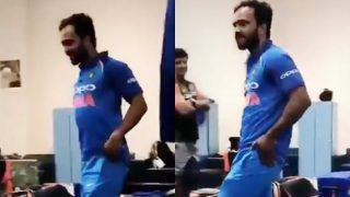 Asia Cup 2018 Super Four: Kedar Jadhav Dancing After Win Over Pakistan in Super Four is The Most Hilarious Thing on Internet Today -- WATCH