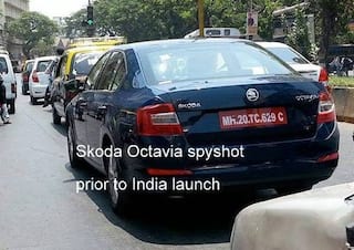 2013 Skoda Octavia spotted ahead of India debut