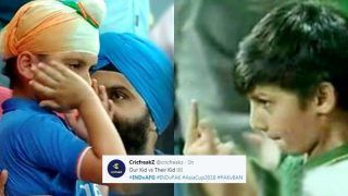 India vs Afghanistan Match 5, Asia Cup 2018 Super Four: Twitter is Filled With Comparisons of Indian Kid Crying And Pakistan Kid Showing Middle Finger -- PICS