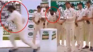 India vs England 2018 Test Series: When Adil Rashid, Moeen Ali Ran Away as Ben Stokes, Jos Buttler Open Champagne -- WATCH