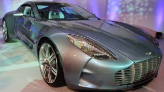Aston Martin launches the One-77