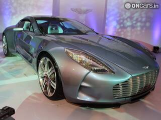 Aston Martin launches the One-77