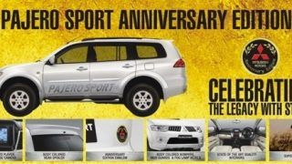 Mitsubishi India launches Pajero Sport Anniversary Edition
