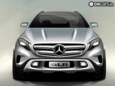 Mercedes Benz GLA Concept teased ahead of Shanghai debut