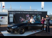2013 MotoGP Champion Marc Marquez wins BMW M Award