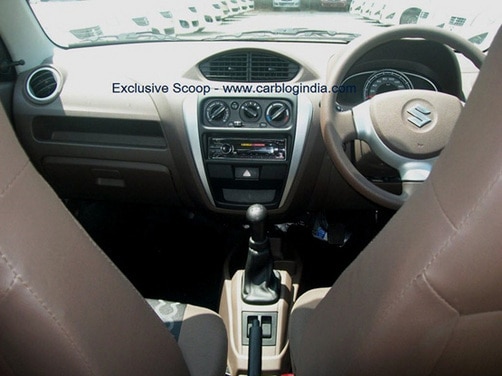 Maruti Suzuki Alto 800 Interiors Shown In Detail India Com