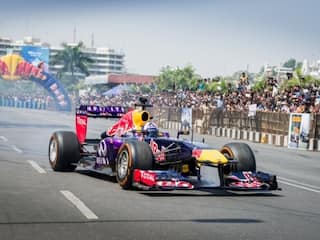 Red Bull F1 Showrun Hyderabad: Infiniti Red Bull Racing and F1 Champion David Coulthard bring Formula One to the Land of Nizams
