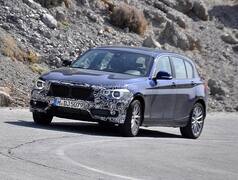 BMW 1-Series facelift spied